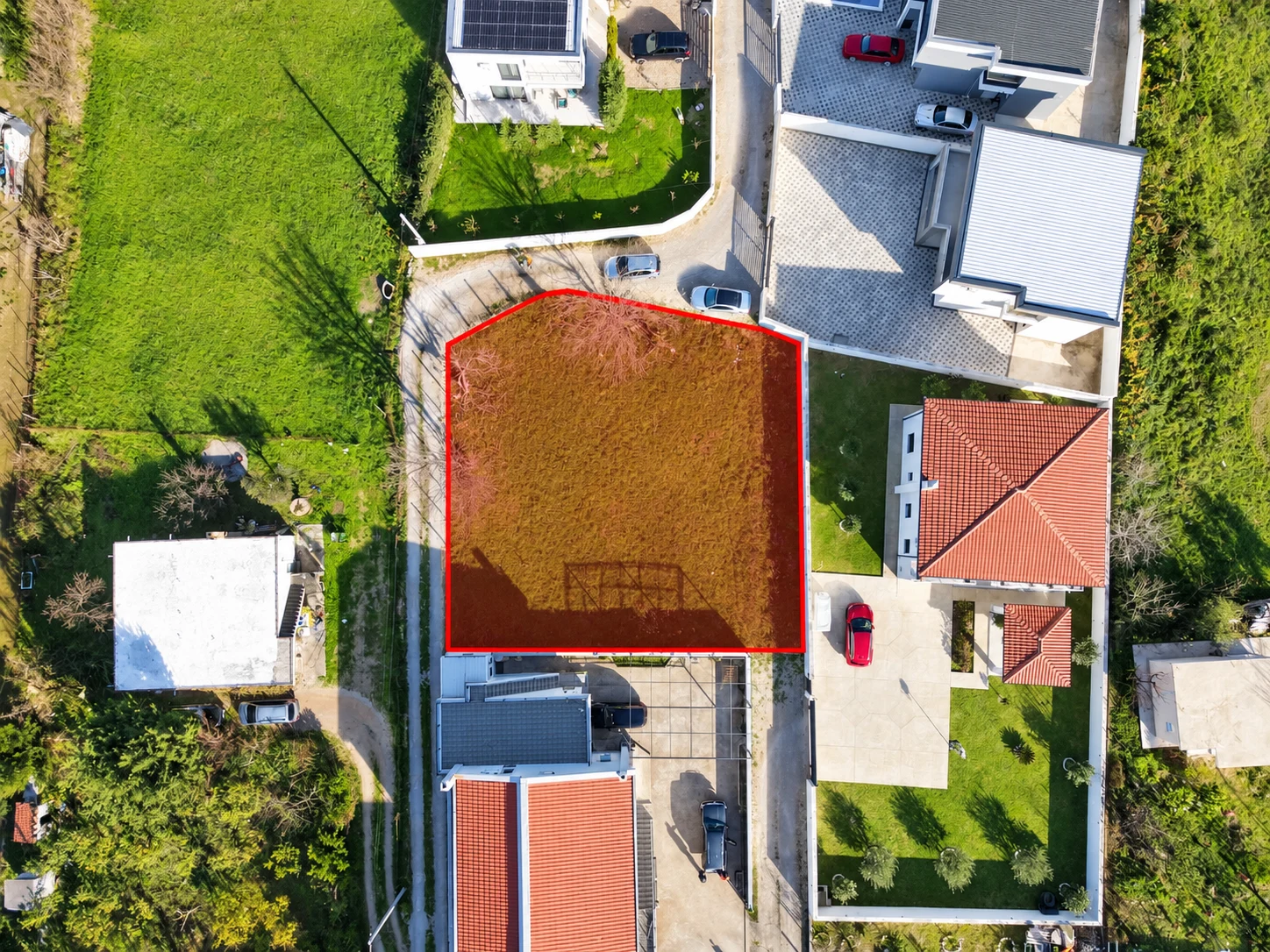 Terreno Naše Polje nel quartiere Polje di Bar